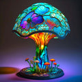 70% OFF - Stained Glass Plant Series Table Lamp-Lotus