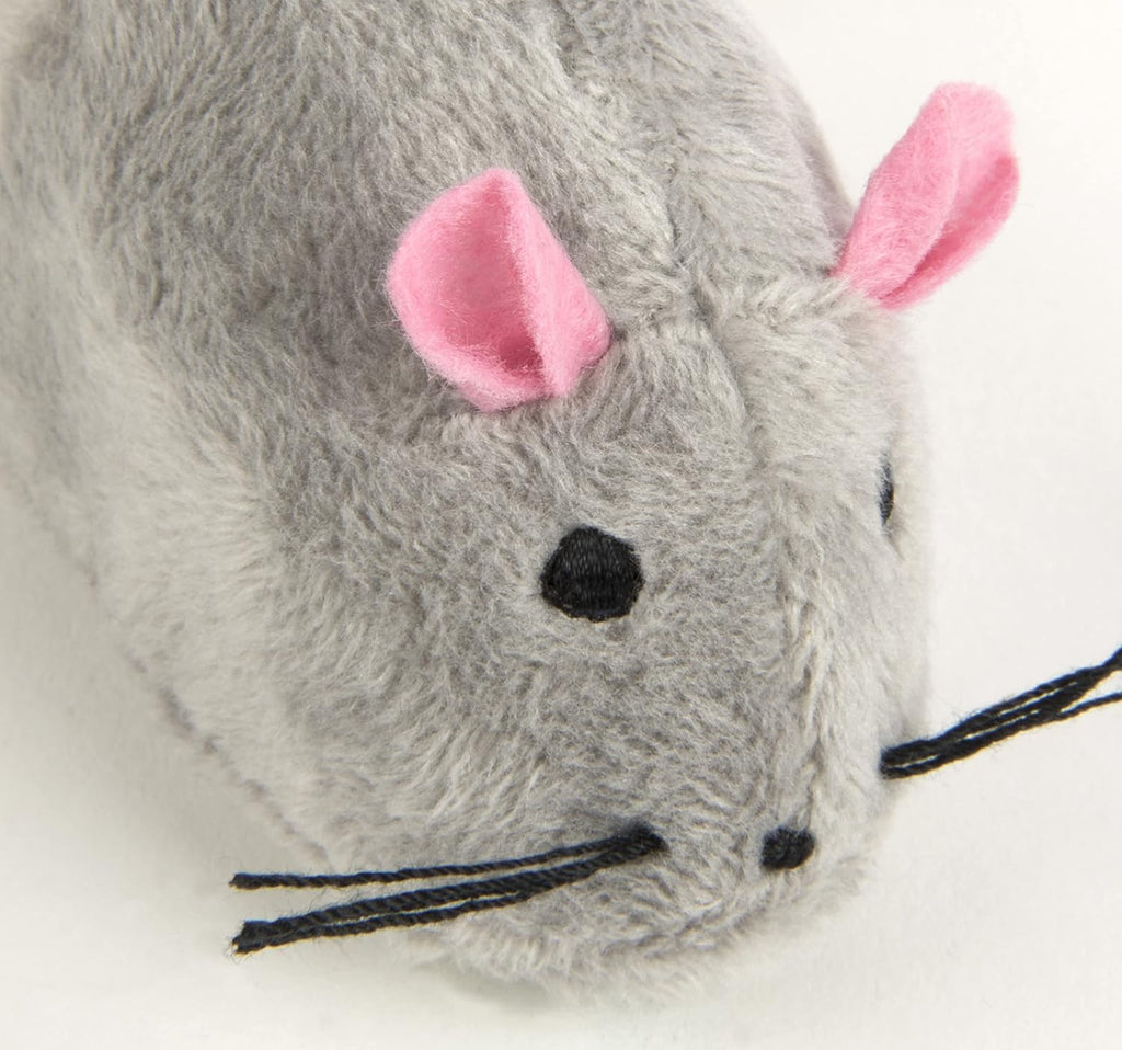 Electronic Motion Cat Toy, Battery Powered - Gray, One Size