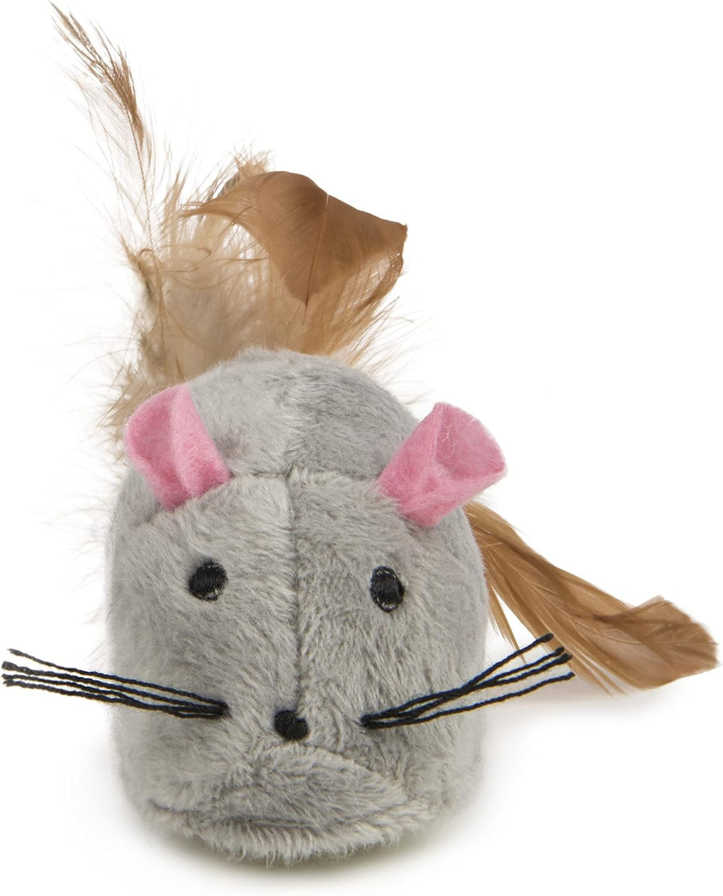 Electronic Motion Cat Toy, Battery Powered - Gray, One Size