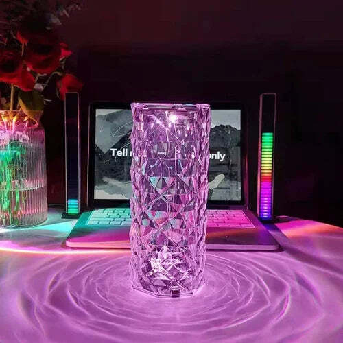 Touch Control Crystal Lamp